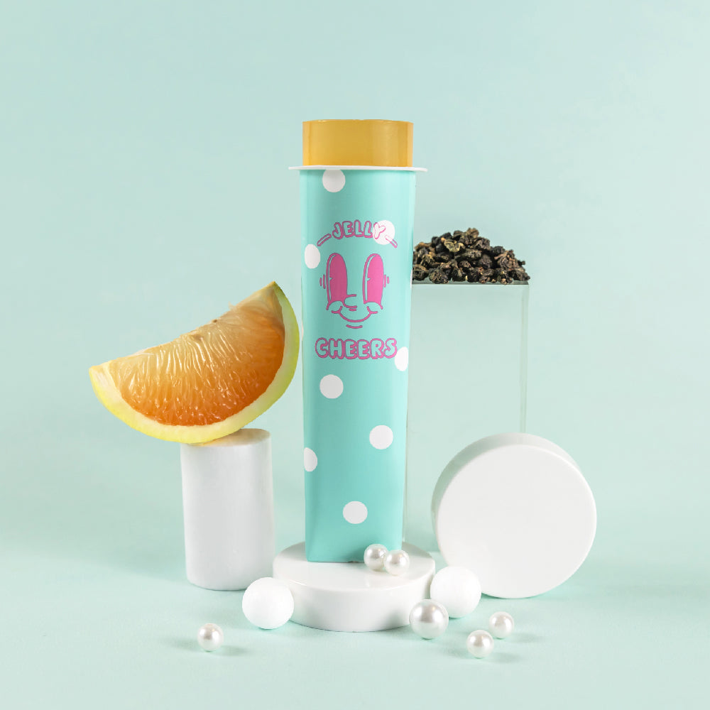 CheersJelly Low-Calorie Konjac Jelly【Pomelo Oolong 3 boxes】