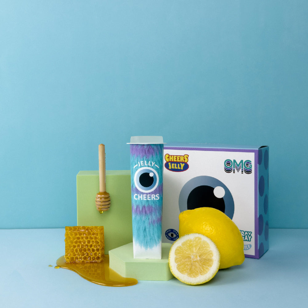 CheersJelly Low-Calorie Konjac Jelly【Honey Lemon 3 boxes】