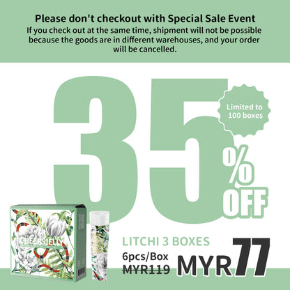 CheersJelly Low-Calorie Konjac Jelly【Litchi 3 boxes】